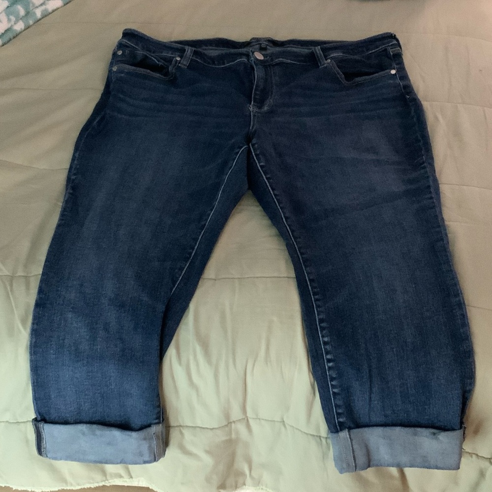 Liverpool Dark Blue Boyfriend Jeans
